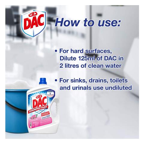 Dac disinfectant rose 3 L
