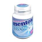 Buy Mentos White Sugar Free Chewing Gum Sweet Mint Flavour 54g in UAE