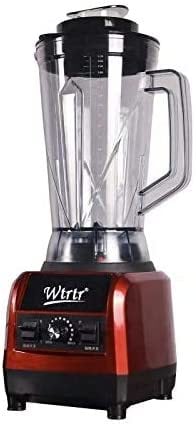 Wtrtr Commercial Blender 4 Liter Multi-Functional Smoothie Maker And Mixer For Juicer Fruit Vegetable,2500W,Automatic Blender Ice Crusher With Wtr-727