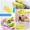 ZALCOON Reusable Silicone Dishwashing Gloves, Dishwashing Gloves with Scrubber, Household Kitchen Gloves, ​Pet Grooming