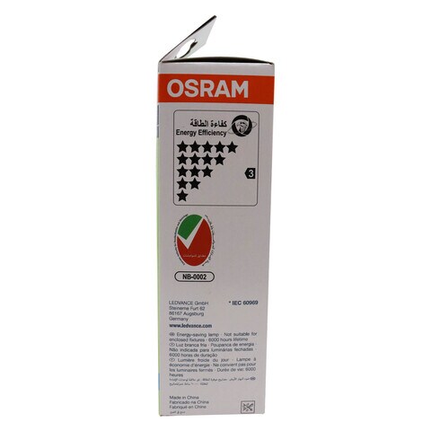 Osram Energy Saver T4 CFL Bulb 20W Day Light Screw