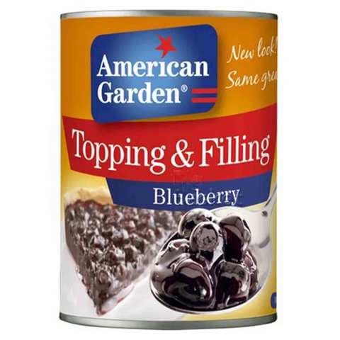 American Garden Topping And Filling Blueberry 595 Gram