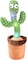 Dancing Cactus Toy, Talking Cactus Toy Repeats What You Say, Wriggle Dancing and Singing Electronic Luminous Cactus, Funny Creative Early Childhood Education Toys (120 Songs)