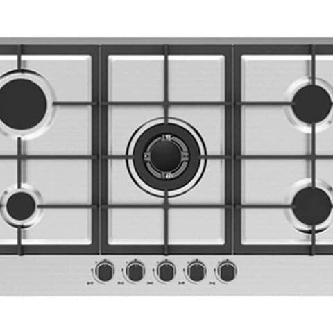 Midea Built-in Gas Hob 90G50ME005SFT Silver/Black