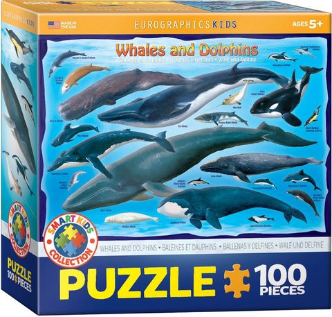 Eurographic Puzzles- Whales &amp; Dolphins