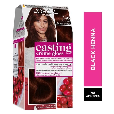L&#39;Oreal Paris Casting Creme Gloss Hair Colour 246 Black Henna