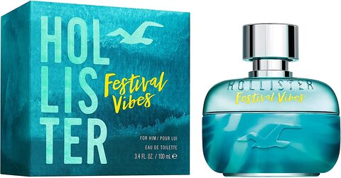 Buy Hollister Festival Vibes Men Eau De Toilette 100ml Online