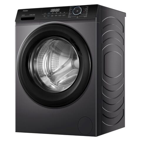Buy Haier Front Loading Washing Machine 9kg HW90-BP12929S6 Black Online - Shop Electronics & Appliances on Carrefour UAE