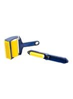 Buy Generic Reusable Sticky Picker Cleaner Lint Roller Blue/Yellow in Saudi Arabia