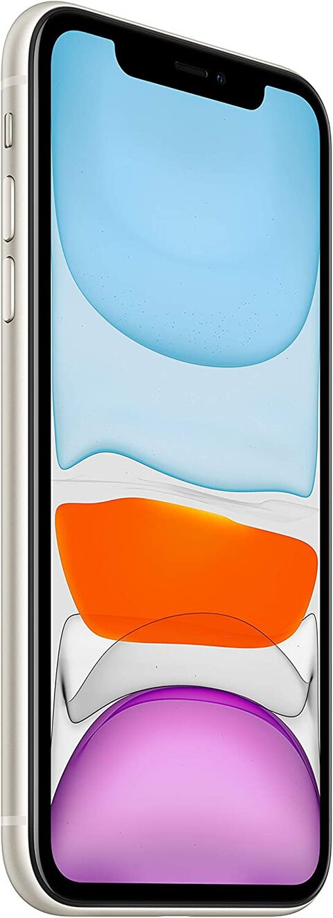 Apple iPhone 11 4G LTE, 64GB, White - International Specs (2020, Slim Packing)