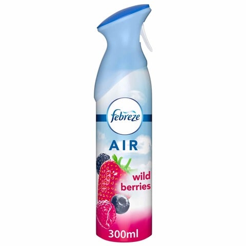 Buy Febreze air freshener wild beries spray 300ml in Saudi Arabia