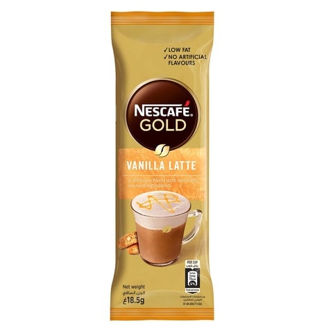 Nescafe Gold Cappuccino Vanilla Latte Coffee Mix 18.5g