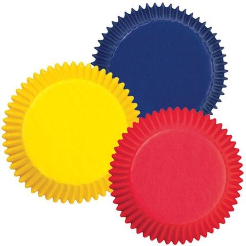 Wilton Assorted Primary Colours Standard Cups