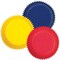 Wilton Assorted Primary Colours Standard Cups