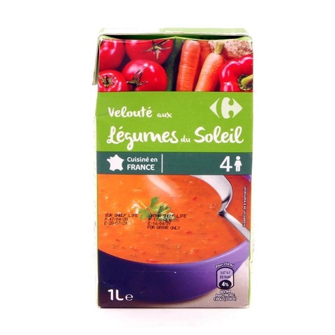 Carrefour Vegetable Cream Soup 1L