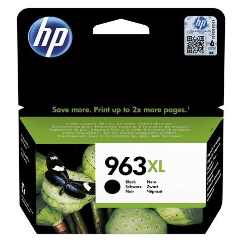 HP 963XL BLACK Original Ink Cartridge 3JA30AE