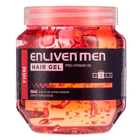 Enliven Men Firm Red Pro Vitamin B5 Hair Gel 250ml