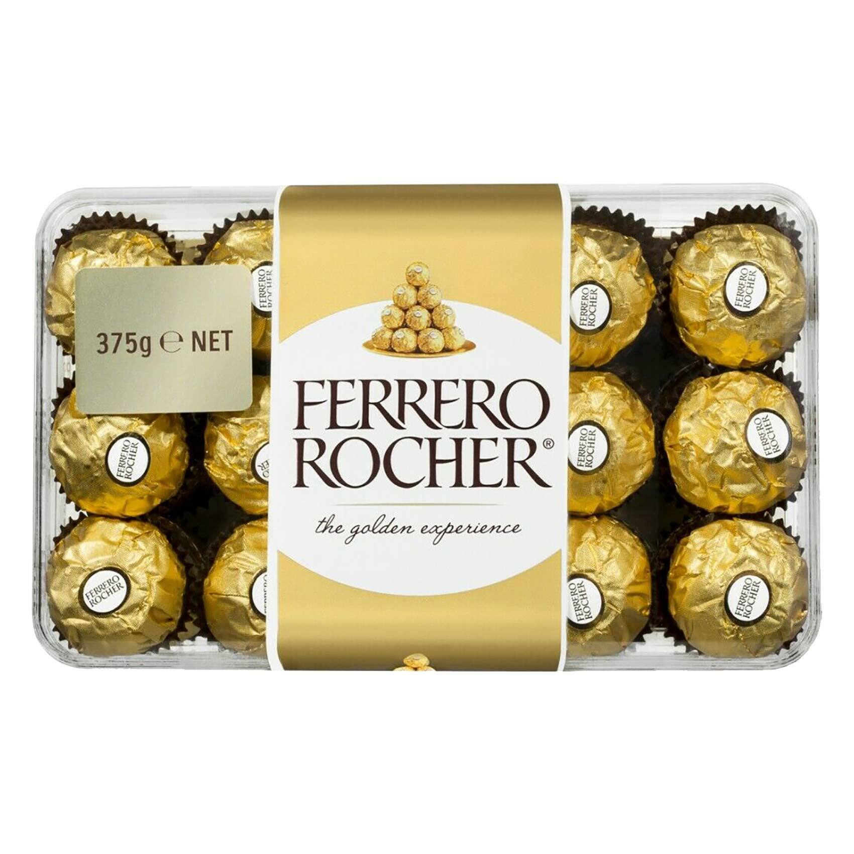 Buy Ferrero Rocher Chocolate Truffles 375g (30 Pieces) Online Shop