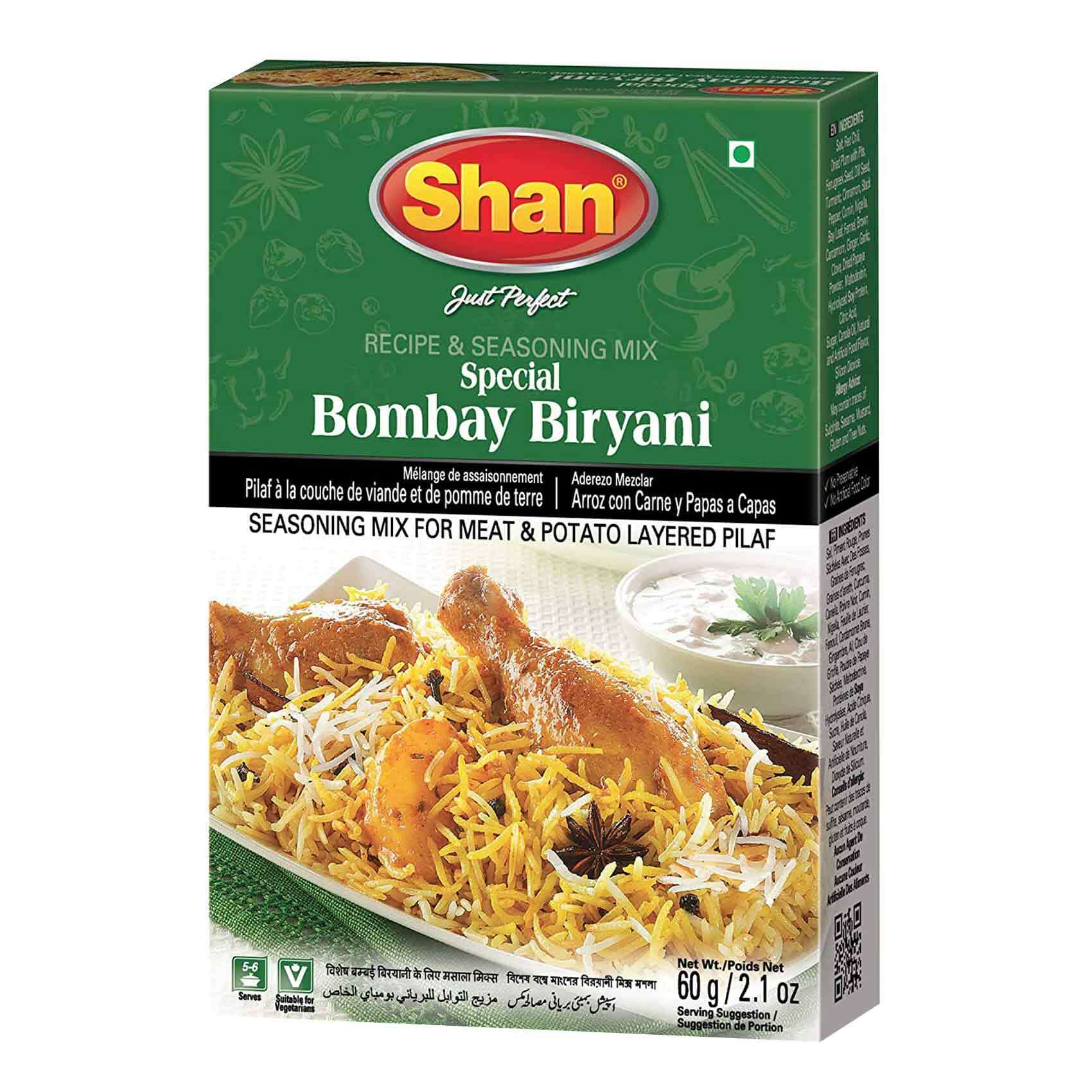Buy Shan Special Bombay Biryani Recipe And Seasoning Mix 60g Online