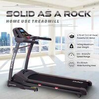 Sparnod Fitness STH-5300 (5.5 HP Peak) Automatic Treadmill (Free Installation Service) - Foldable Motorized Walking &amp;; Running Machine for Home Use - Sturdy Equipment with Auto Incline