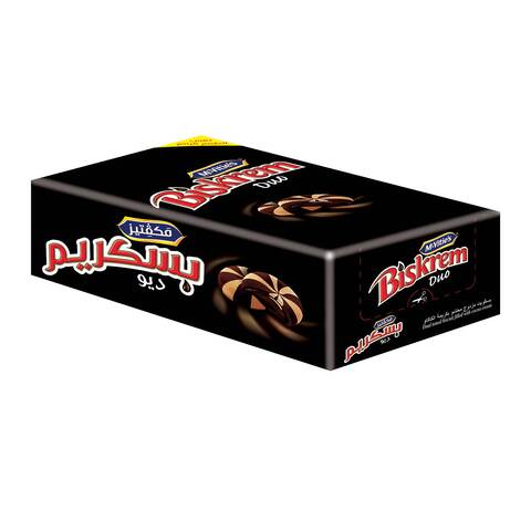اشتري بسكويت اولكر بسكريم ديو بالشوكولاتة، 38 جم - 12 عبوة في مصر