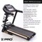 H PRO Fitness Electric Motorized Treadmill - H PRO Space Saving Home Treadmill - HM794 (With Massager)