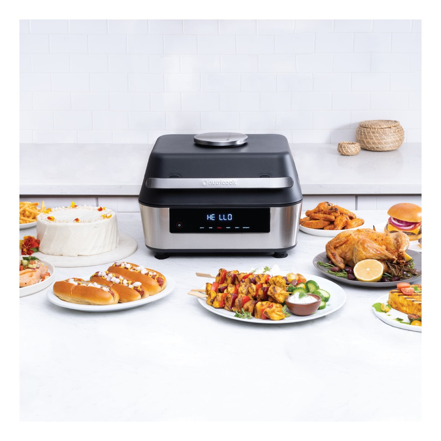 Buy Nutricook Rapid Air Fryer 2 NC-AF204 Multicolour 1500W Online - Shop  Electronics & Appliances on Carrefour UAE