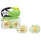 Tommee Tippee Closer To Nature Fun Style Soother TT43335764 Multicolour Pack of 2