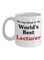 muGGyz Printed Ceramic Coffee Mug White