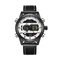 ساعة يد رياضية انالوج - ديجيتال جلد مقاوم للمياه للرجال من ريستوس, 9342-W