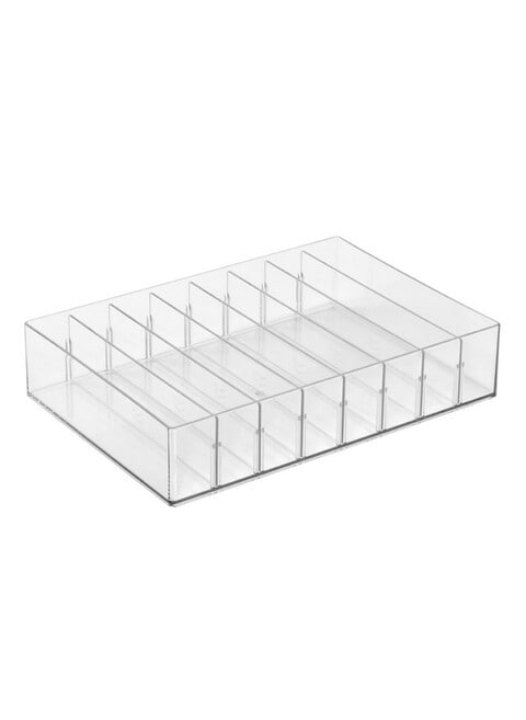 Buy Homesmiths Storage Bin with Divider 26 x 18 x 5.5 cm Online - Shop ...