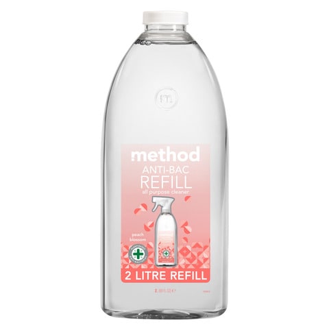 اشتري Method Antibacterial All Purpose Cleaner Refill Peach Blossom 2L في الامارات
