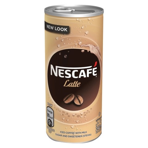 Nescafe Latte Low-Fat Milk Coffee Drink 240ml