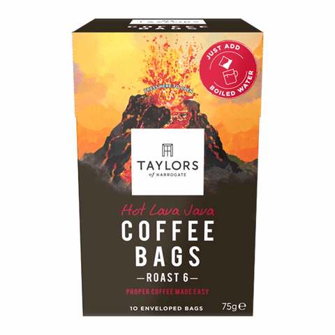 Taylors Hot Lava Java Coffee Bags Roast 6 75g price in UAE | Carrefour ...