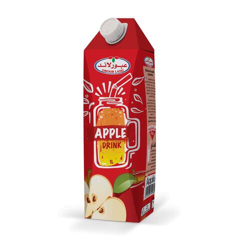Obour Land Apple Flavour Juice -  1 Liter