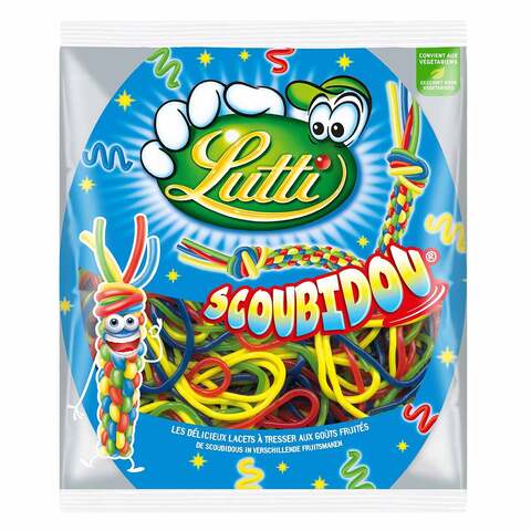 Bonbons Scoubidou LUTTI : le paquet de 200 g à Prix Carrefour