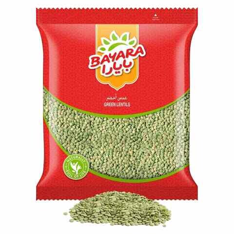 Bayara Green Lentils 1Kg