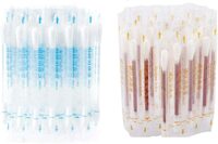 Aiwanto 100pcs Cotton Buds  Cotton Sticks Cotton Tip Cotton Swabs Home Outdoor Carry Cotton Sticks Lodophor Disinfected Swabs Alcohol Swab