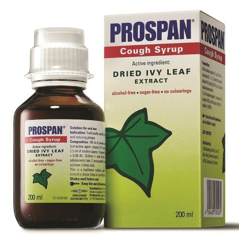 Buy Prospan Cough Syrup 200 ml Online Shop Health & Fitness on