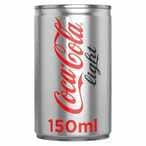 Buy Coca-Cola Light Carbonated Soft Drink Can 150ml in Kuwait