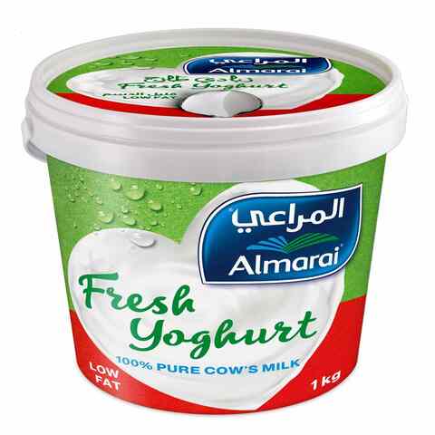 Buy Almarai Low Fat Fresh Yoghurt 1kg in UAE