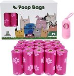 اشتري Dog Poop Bags Pet Dog Supplies 300 Bags 20 Rolls With Dispenser for Dogs Cats Puppy Biodegradable Extra Thick Large Leak Proof Environment Friendly Poop Bags في الامارات