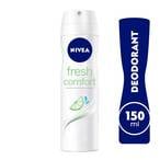Buy NIVEA Deodorant Spray for Women, 48h Protection, Fresh Comfort, 150ml in Saudi Arabia