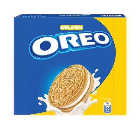 Oreo Golden Sandwich Biscuit With Vanilla Flavor Filling 38 gr X ...
