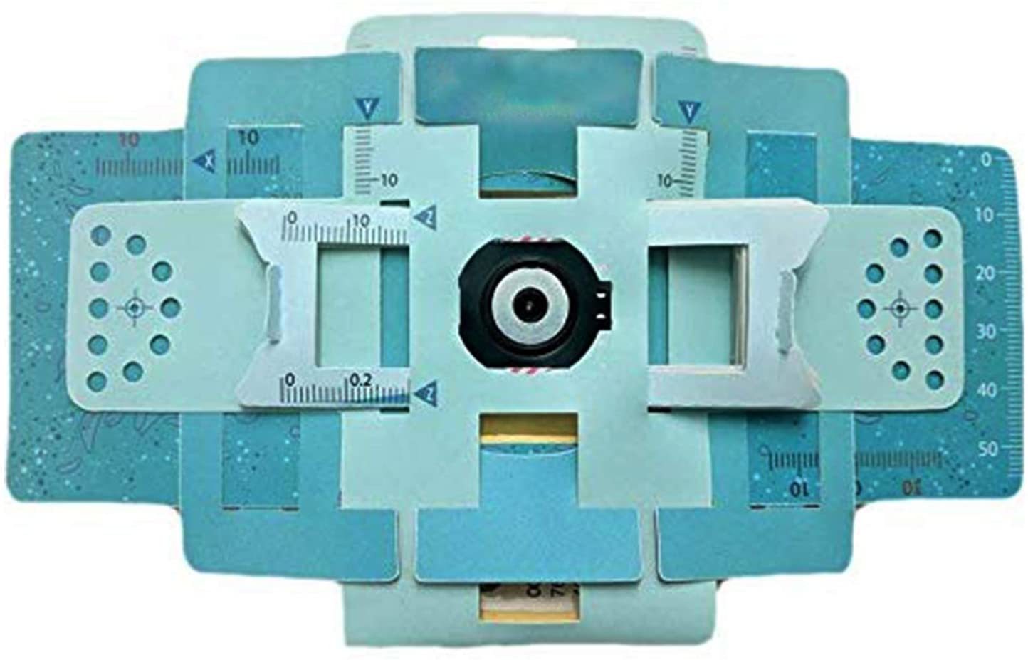 Buy Tecmac Foldscope Labs Foldscope Basic Kit DIY Microscope Foldable 