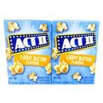Buy Act II Light Butter Microwave Popcorn 255g x Pack of 2 Special Price in Kuwait