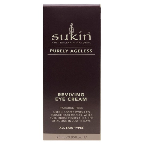 Sukin Purely Ageless Reviving Eye Cream Clear 25ml
