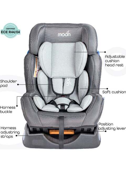 Moon Sumo Baby/Infant Car Seat (Group(0, 1, 2), Dotted Grey