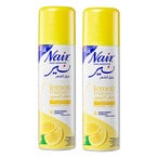اشتري Nair Lemon Hair Removal Spray Clear 200ml Pack of 2 في الامارات