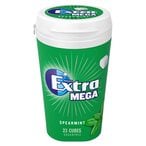 Buy Wrigleys Extra Mega Spearmint Sugar Free Chewing Gum 51.5g in UAE